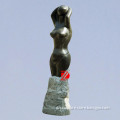 marble abstract lady sculpture